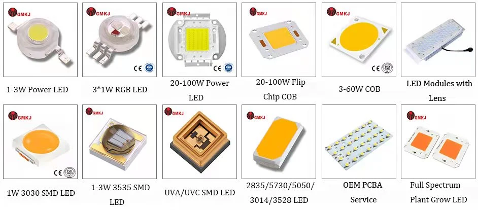 UV LED Diode Ceramic 1W 3W UVA 380nm 390nm 3535 SMD LED Chip