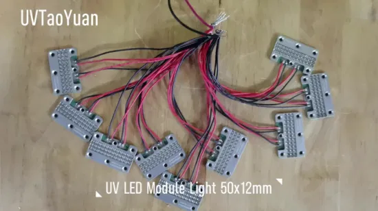 UV-LED-Modul 395 nm, 100 W, UV-Härtungssystem, Lichtquelle 100 W